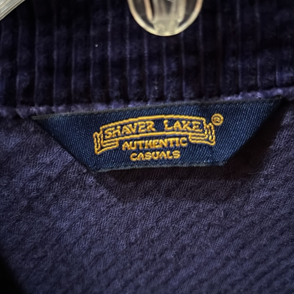 Shaver Lake corduroy shirt jacket shacket size medium - Picture 2 of 6